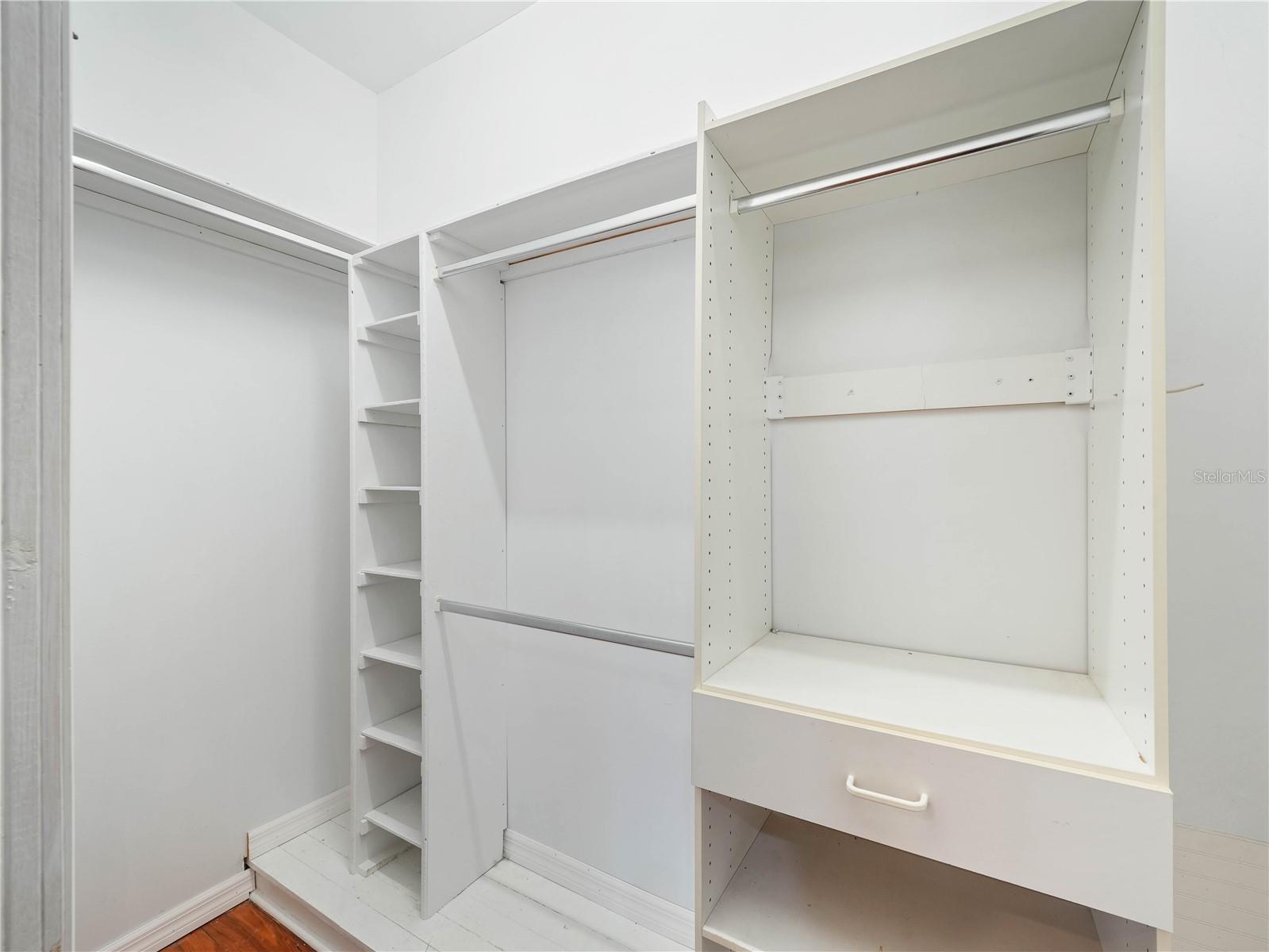 Primary bedroom closet