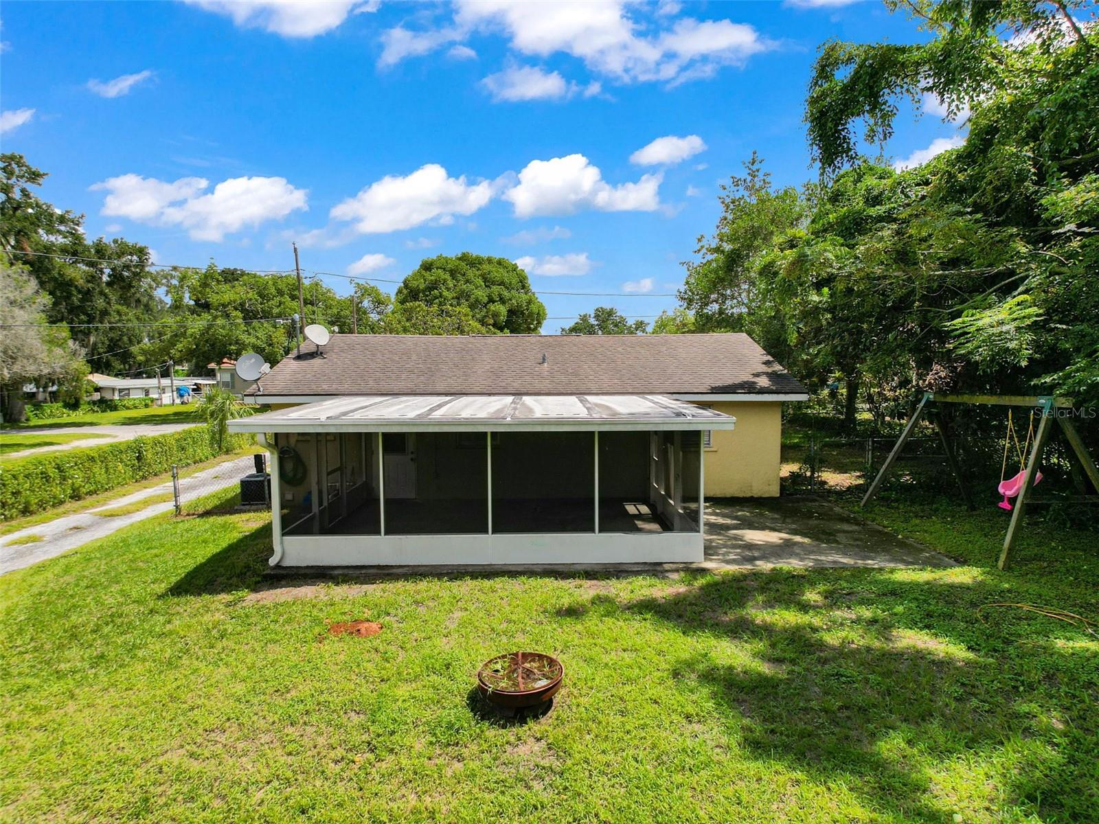 Rear of Home