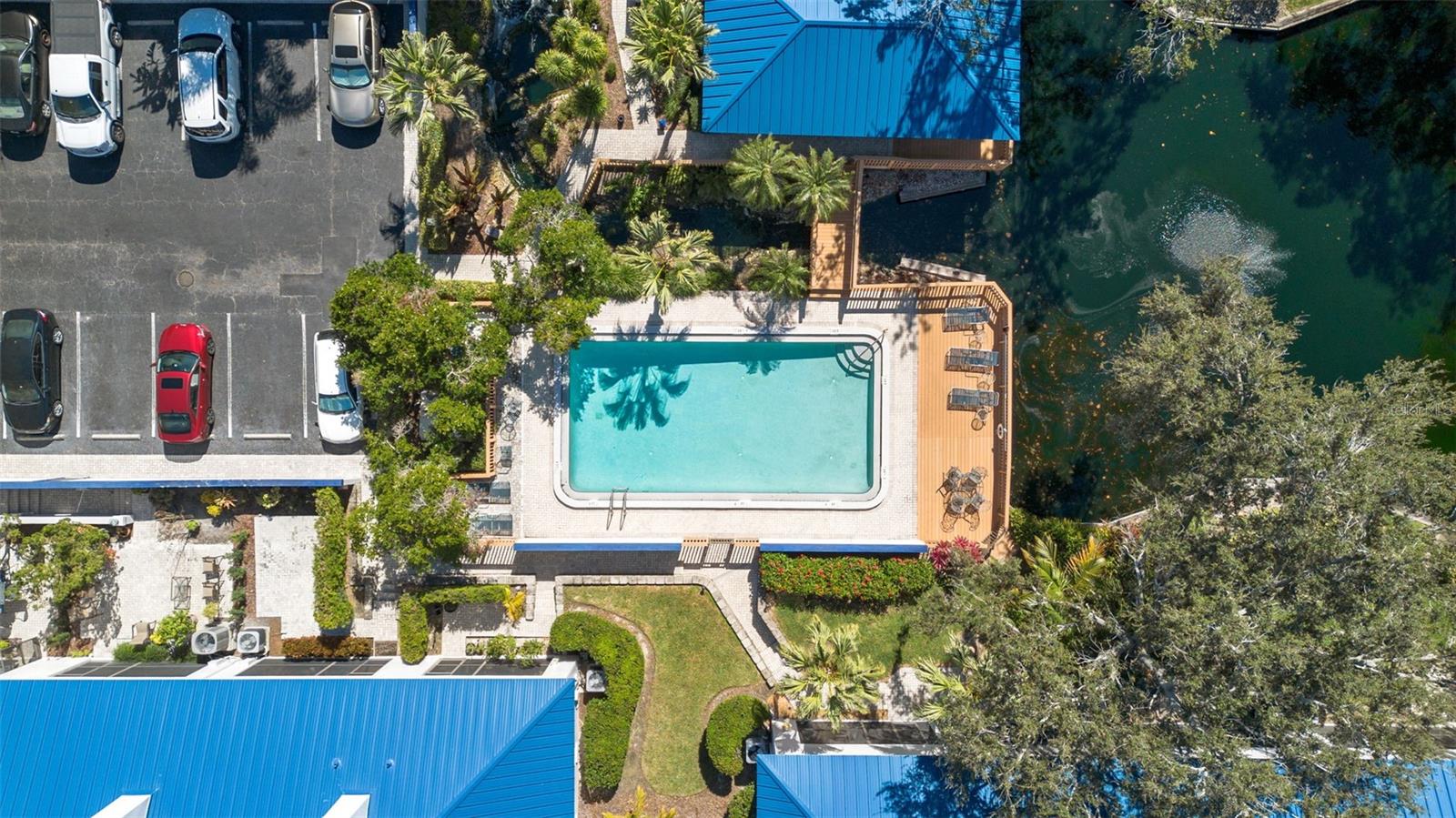 COMMUNITY POOL AND SAUNA