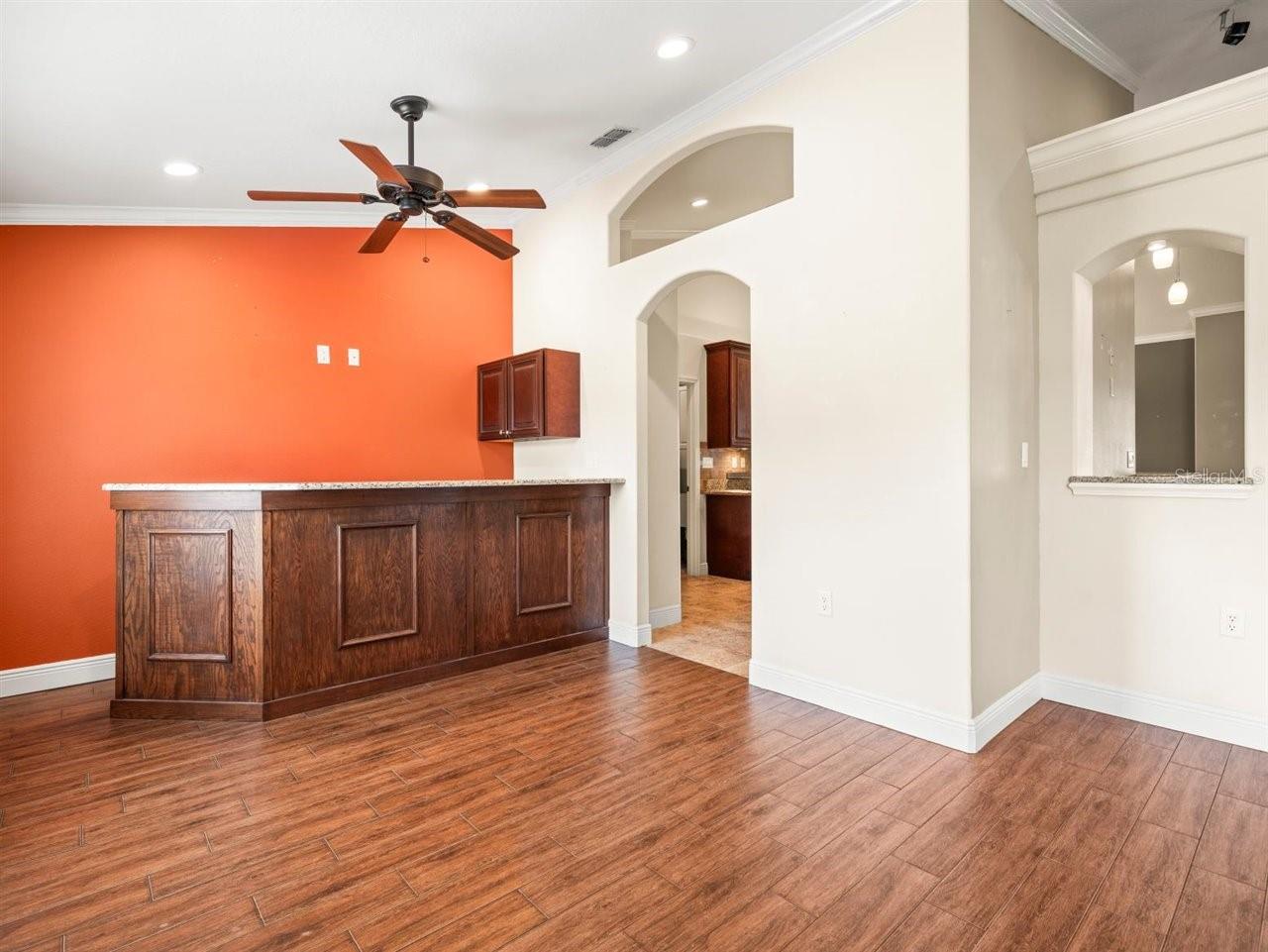 Dining Room w/ Custom Bar