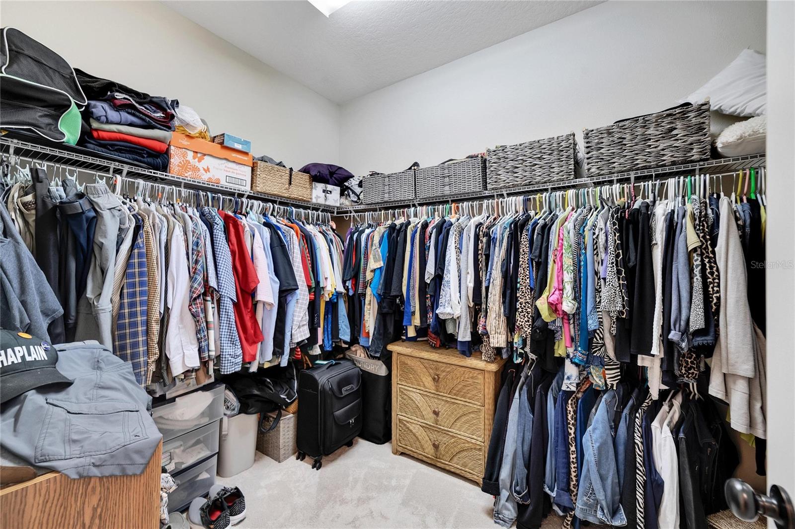 Master closet at 12304 Terracina Chase Ct