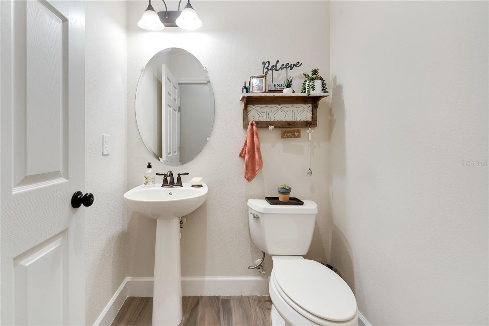 Downstairs guest bath at 12304 Terracina Chase Ct