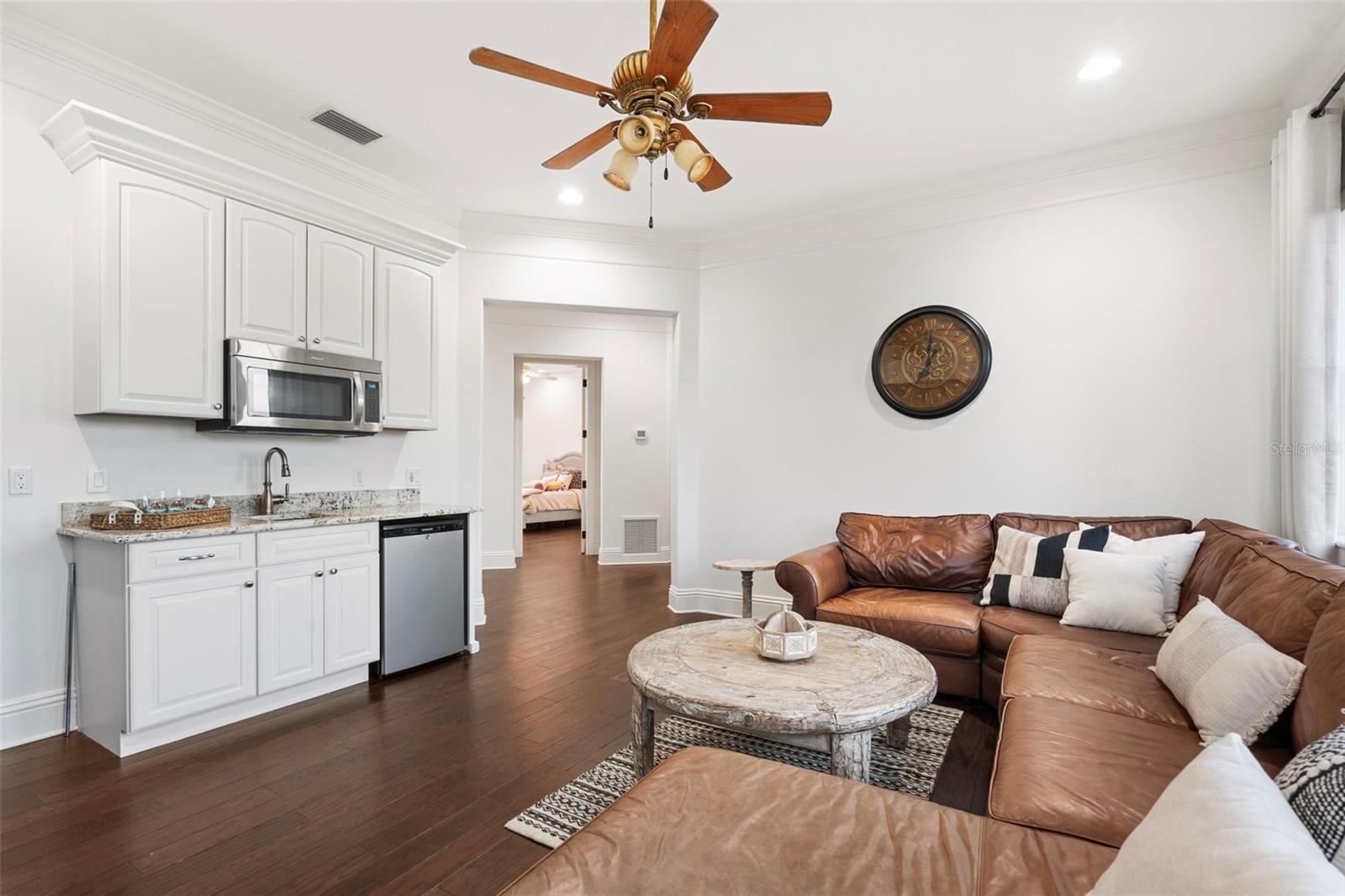 Wet Bar in Bonus Room.