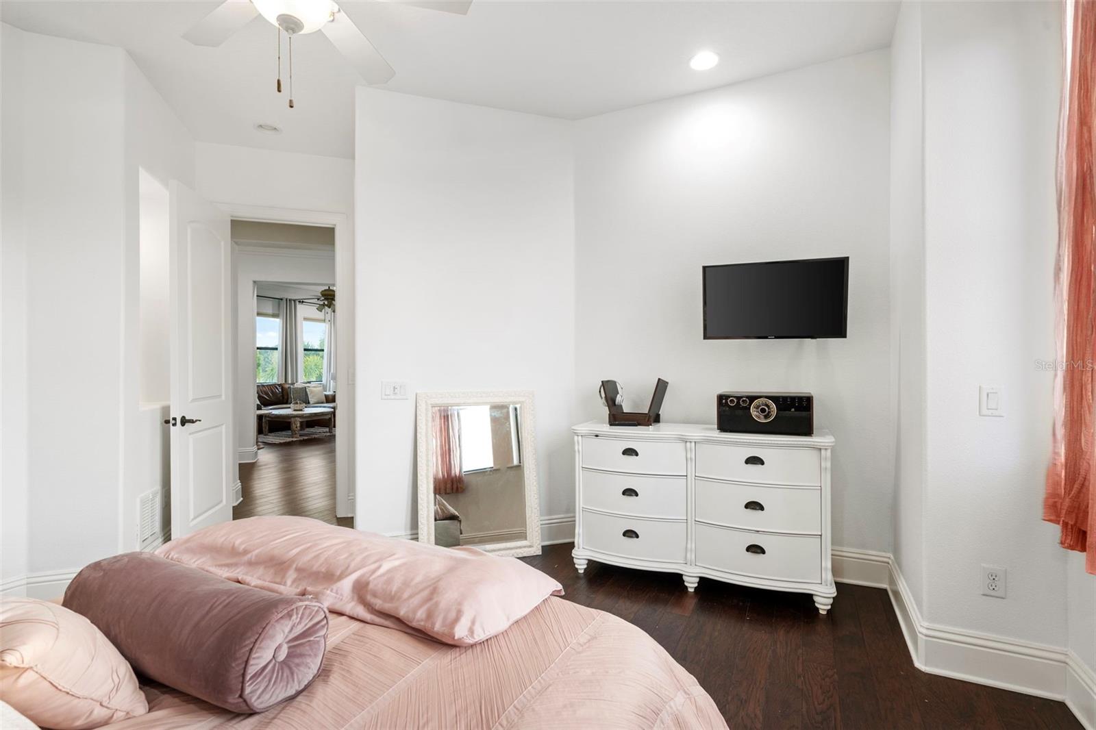 Upstairs Full Suite Bedroom across from Bonus Room.