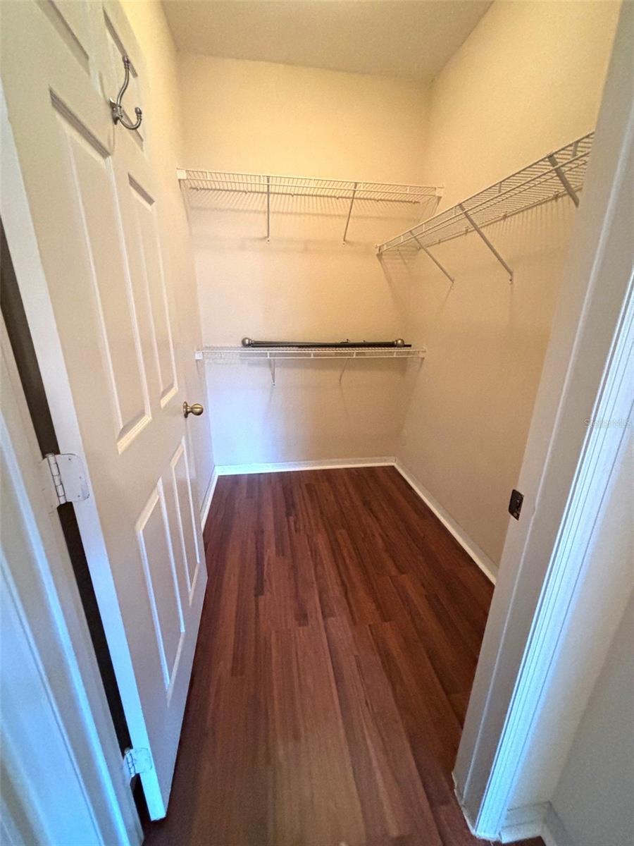 Owners walk-in-closet