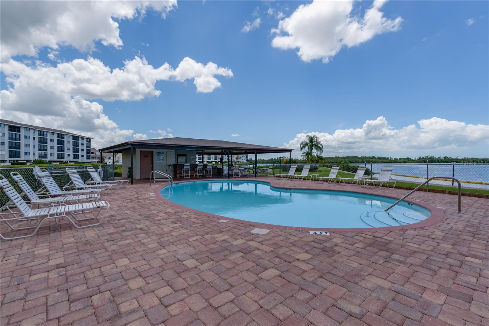 Pool directly on the Gulf of Mexico