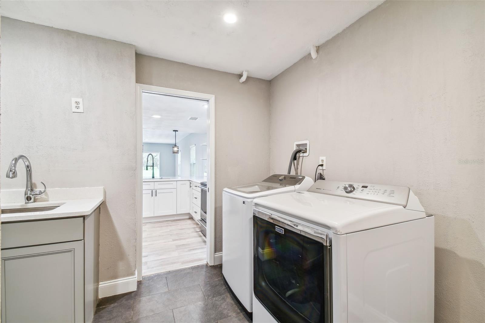 Laundry Room- access by Kitchen or Primary