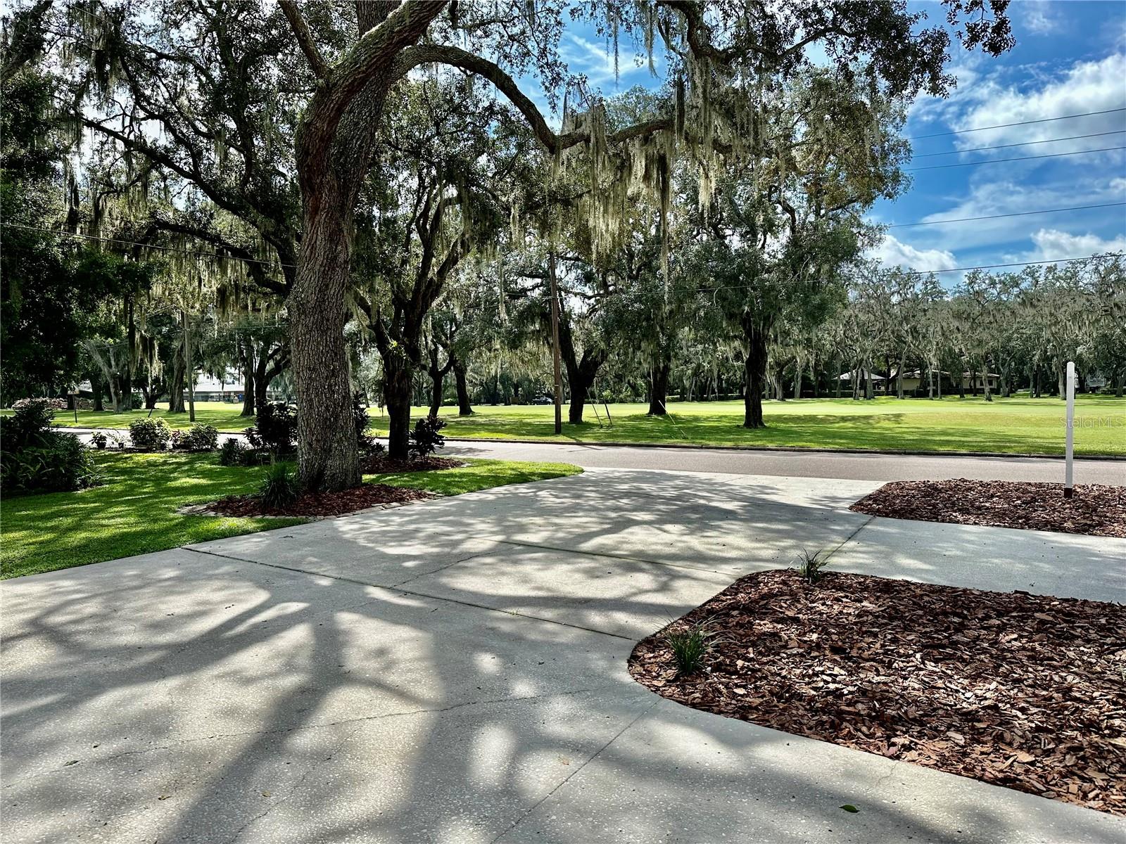 Beautiful view of historic Temple Terrace golf course