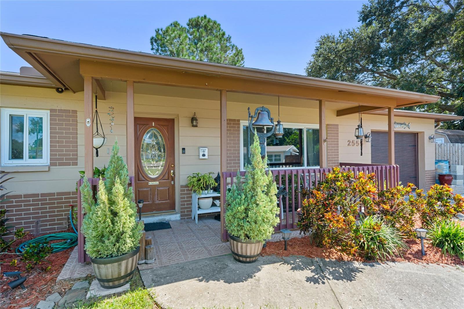 Covered front porch