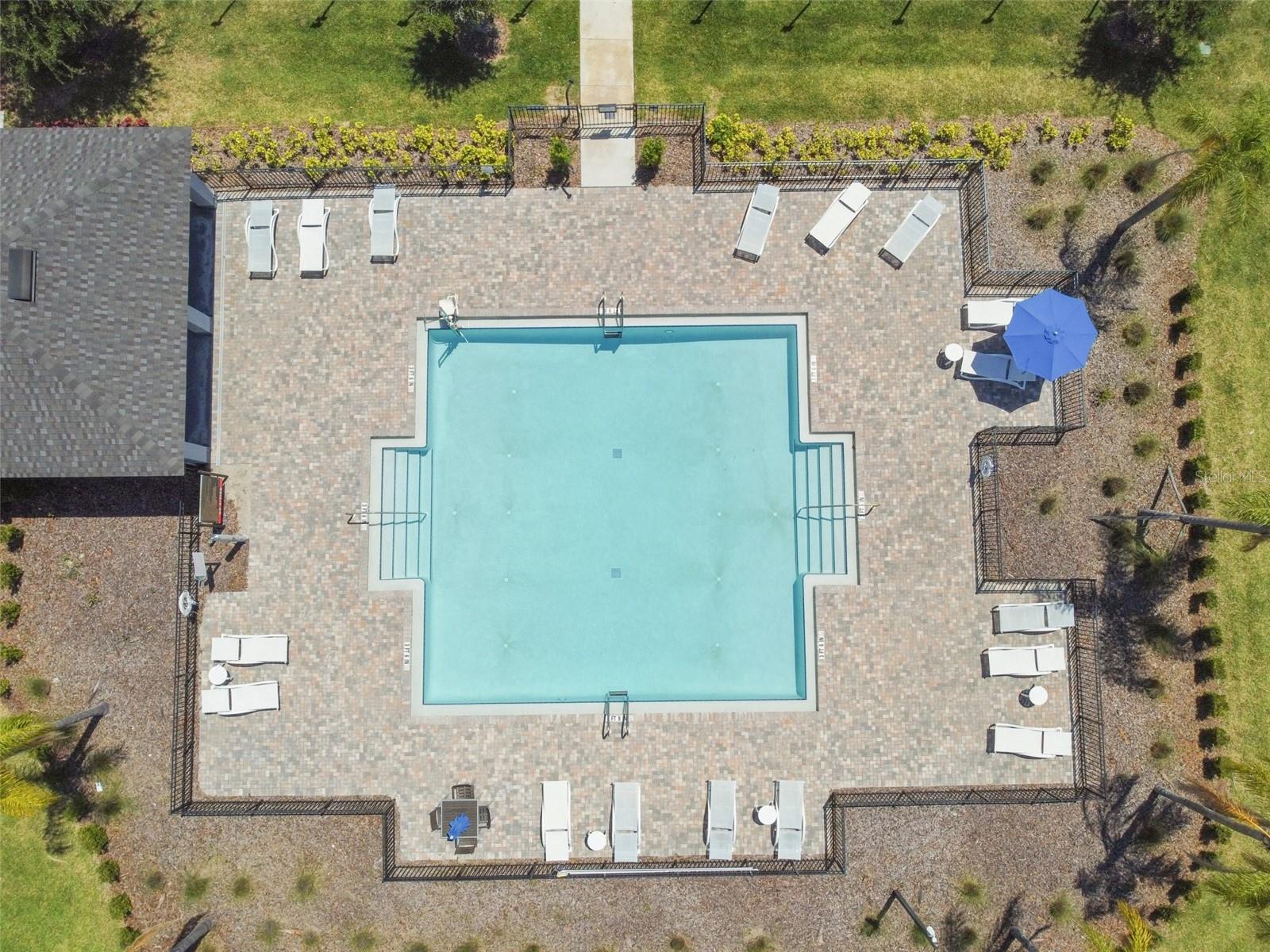 Lounge Poolside at the Community pool