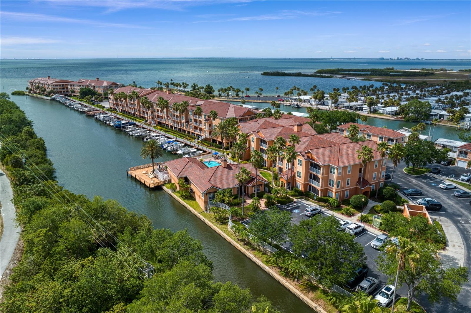 The community has a shell walking path around the shoreline of the Bay…