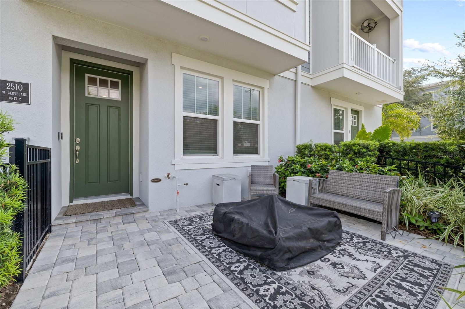 Perfect size front porch