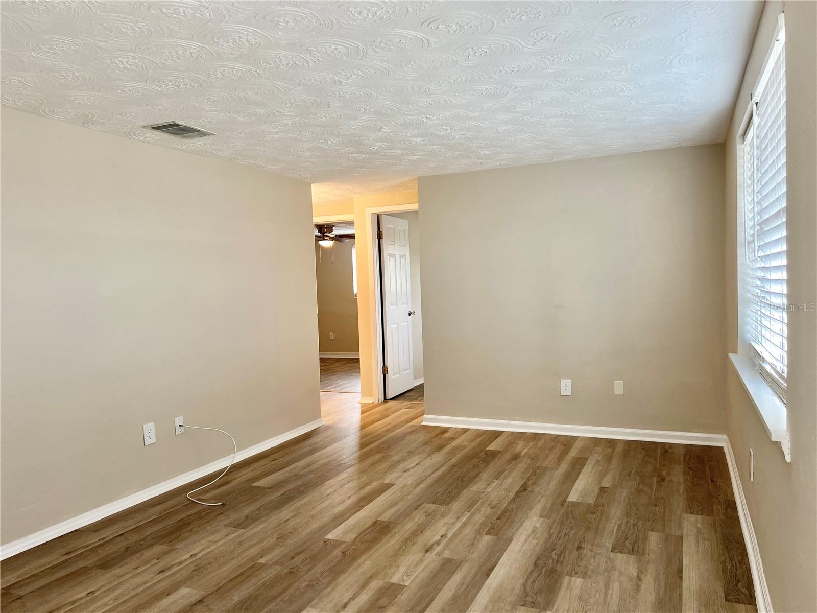 Living Area - New Vinyl Plank Flooring