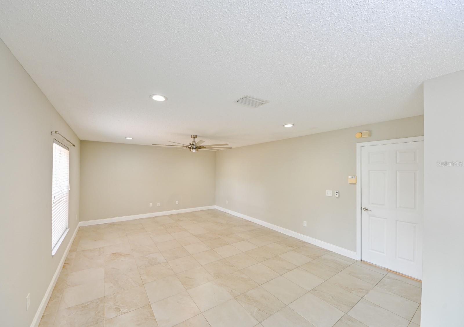 Family Room that leads to garage