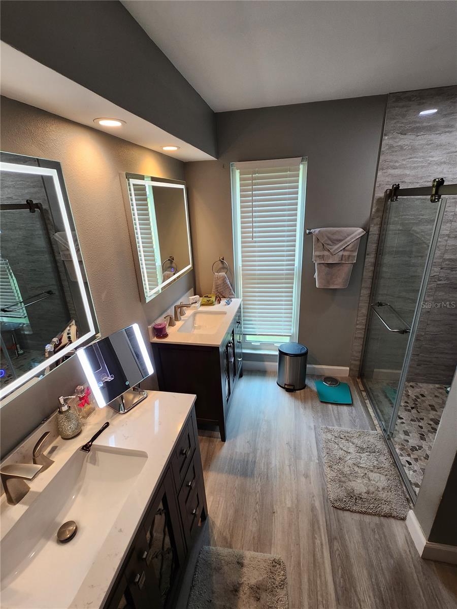 Master bathroom