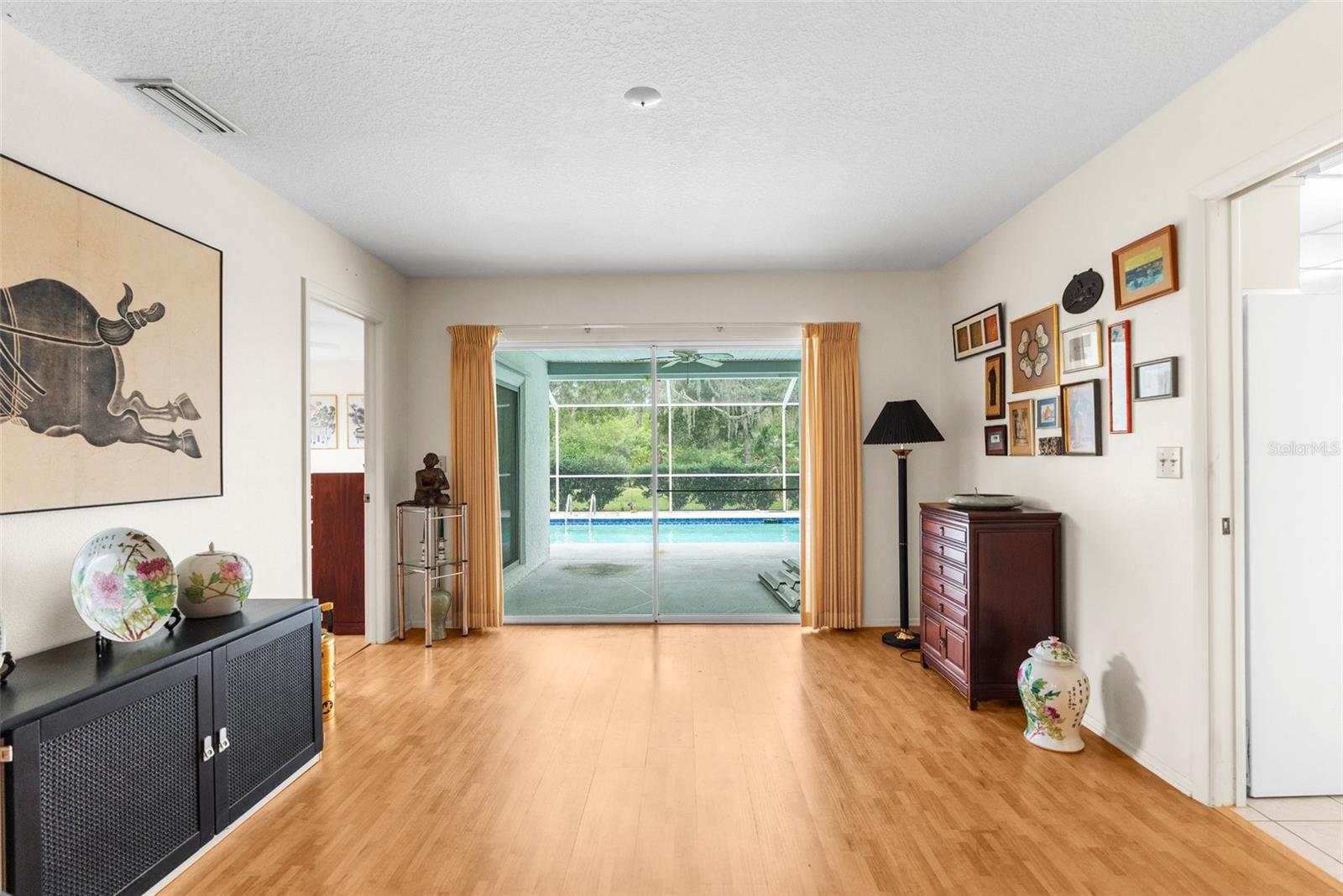 Pool View - Entrance to Master Bedroom