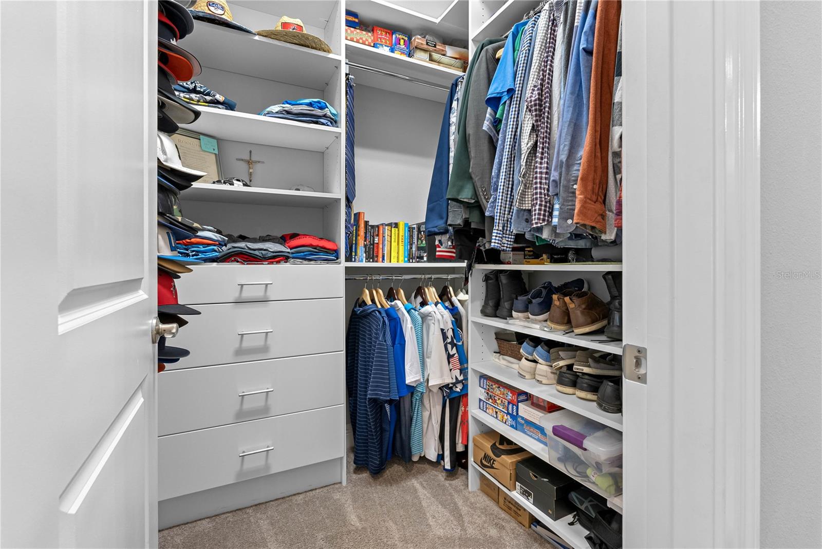 His & Her's walk in closets