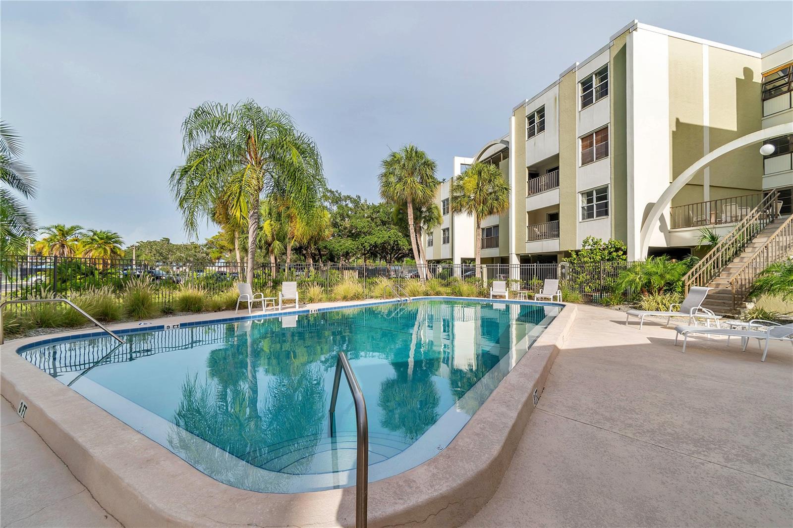 Refreshing Racquet Club Swimming Pool.