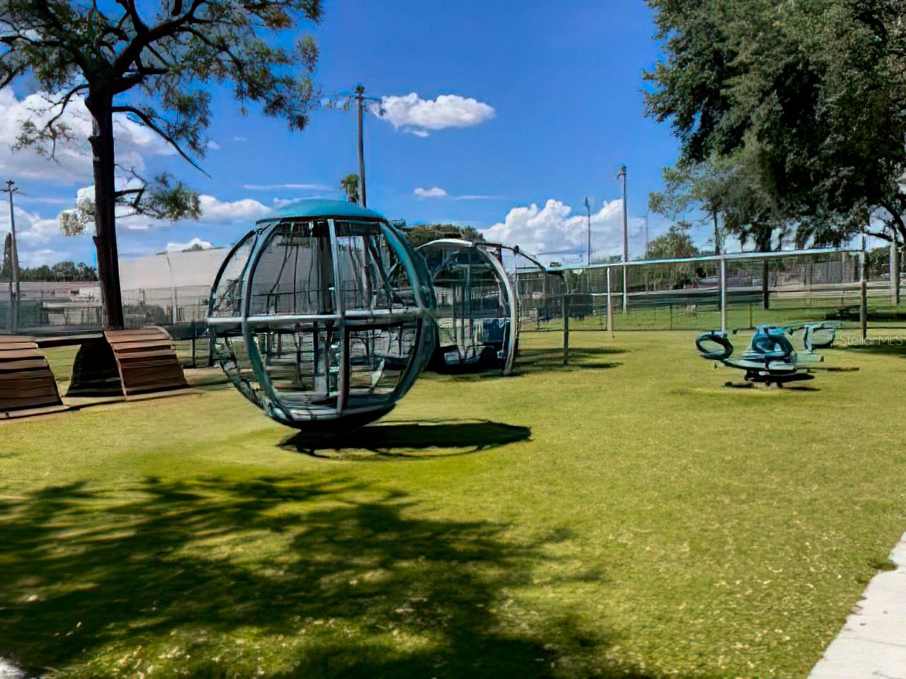 Playground at Fossil Park