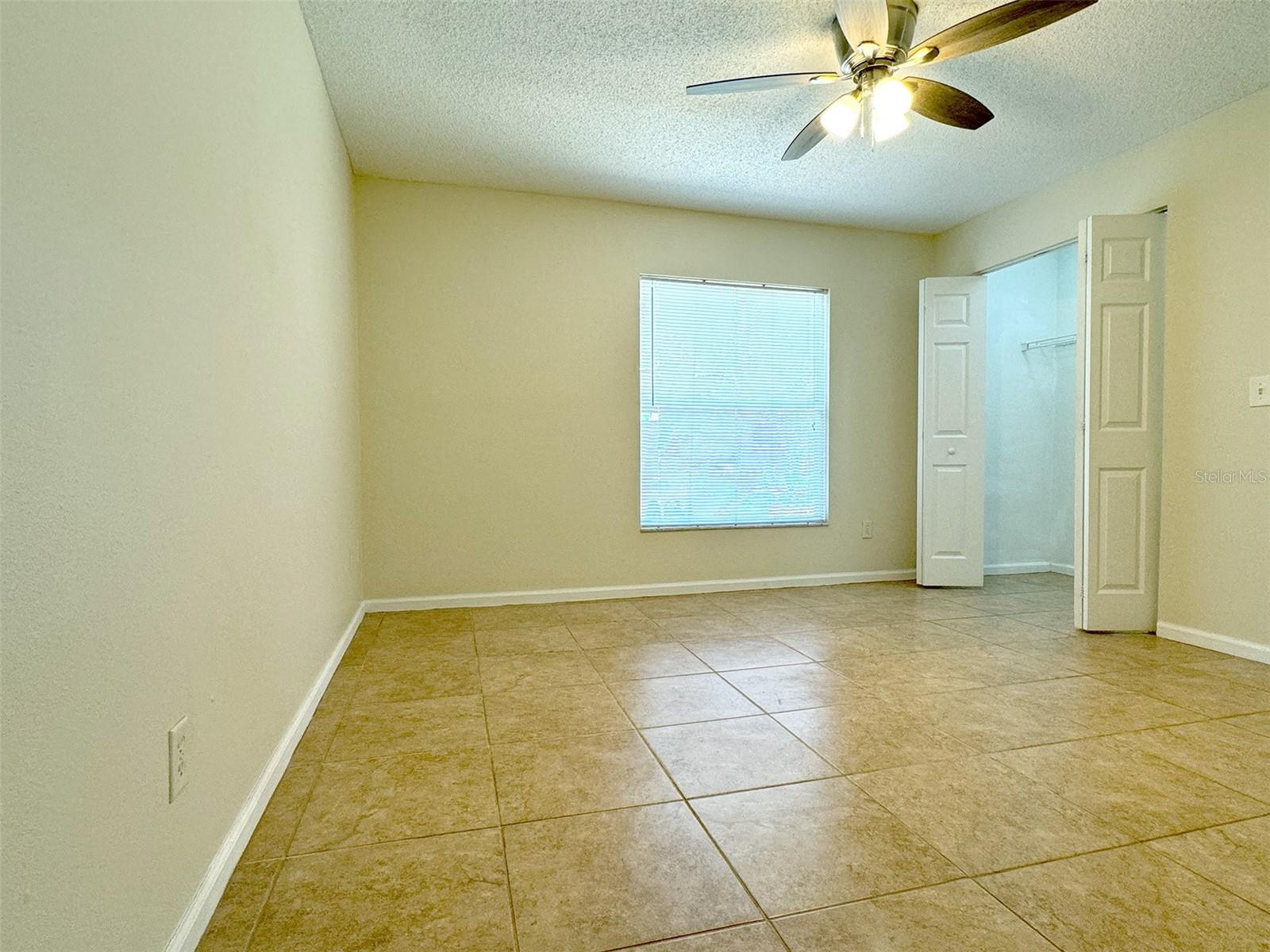 Primary bedroom has a walk-in closet and ensuite.