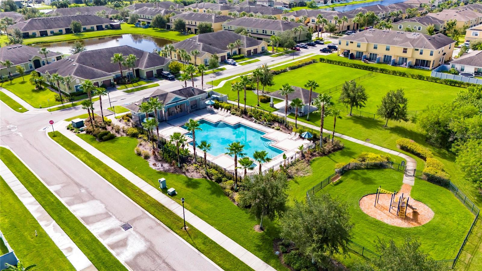 Clubhouse, community pool, playground & dog park