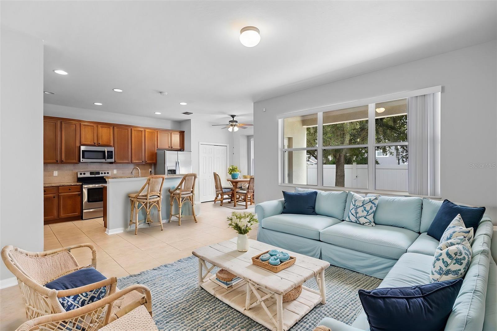 Family Room - Staged