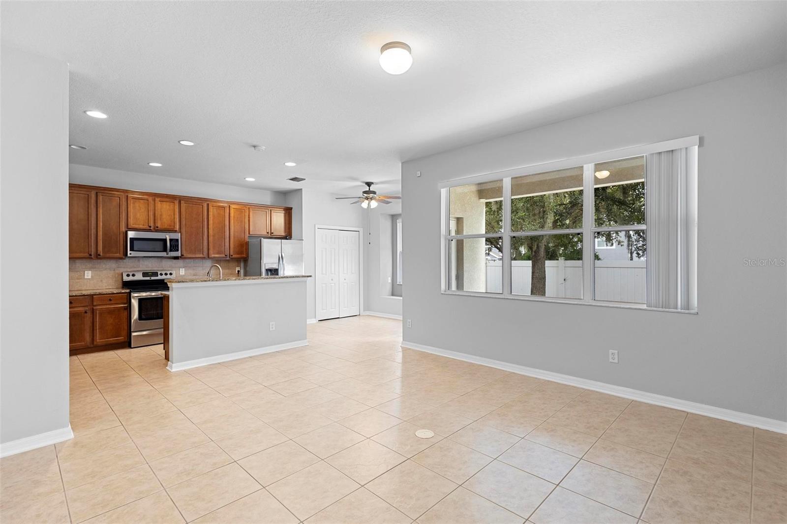 Kitchen / family room areas