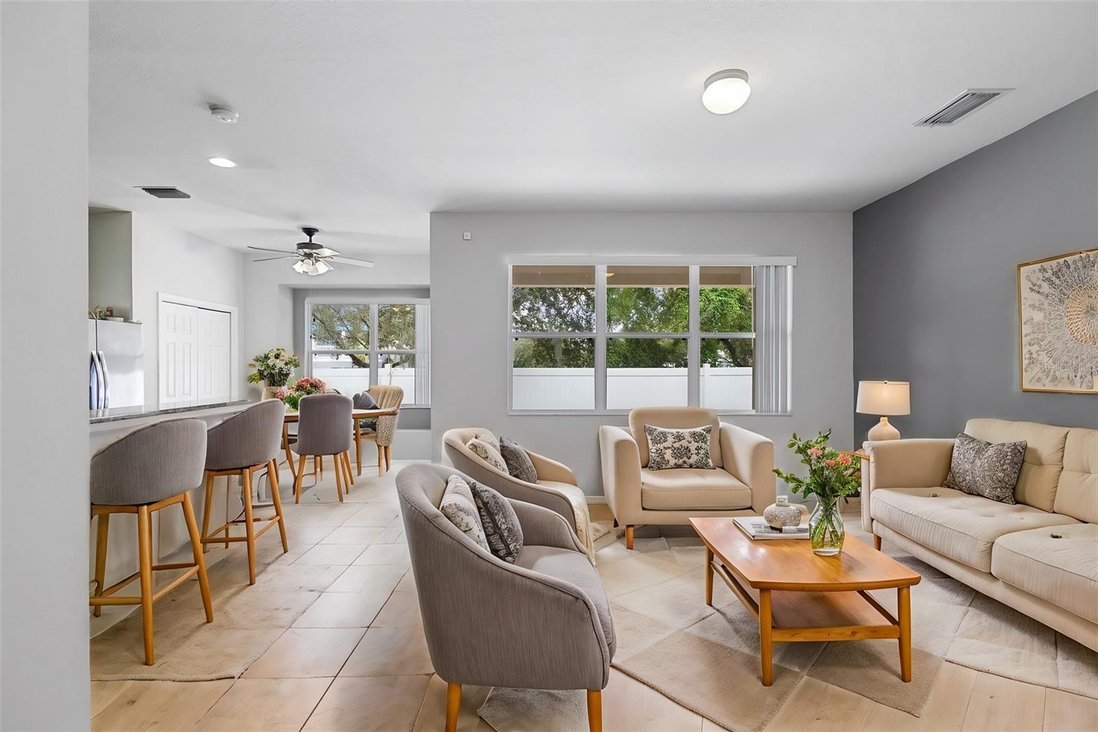 Family Room - Staged