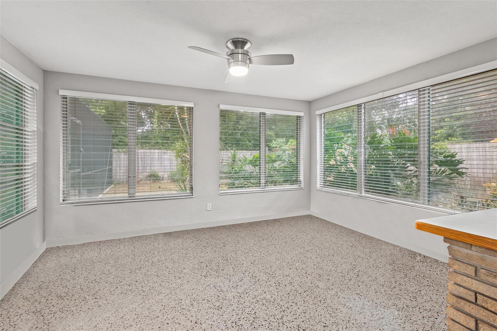 Large sunroom