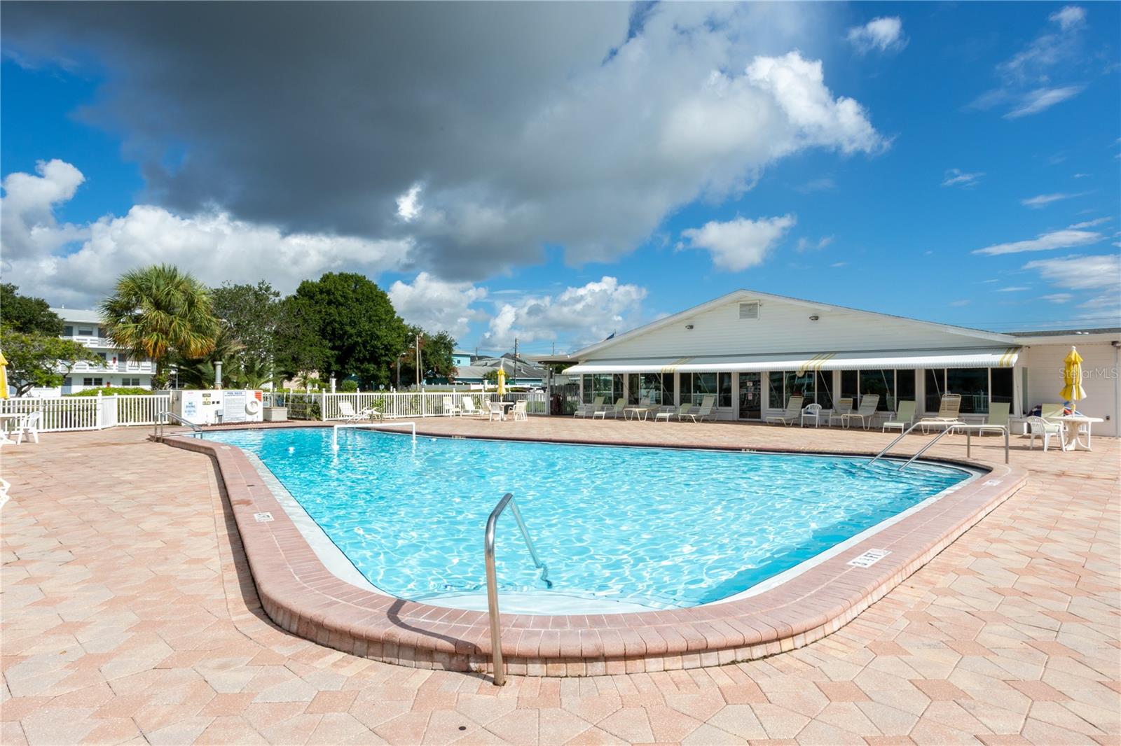 Heated Pool with large sun deck