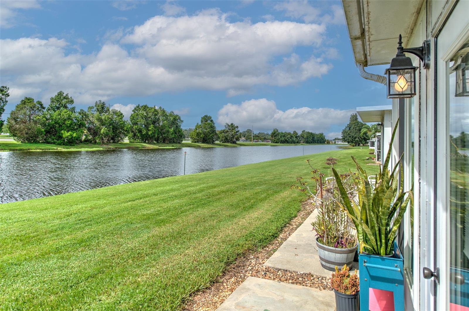 View from back of the home