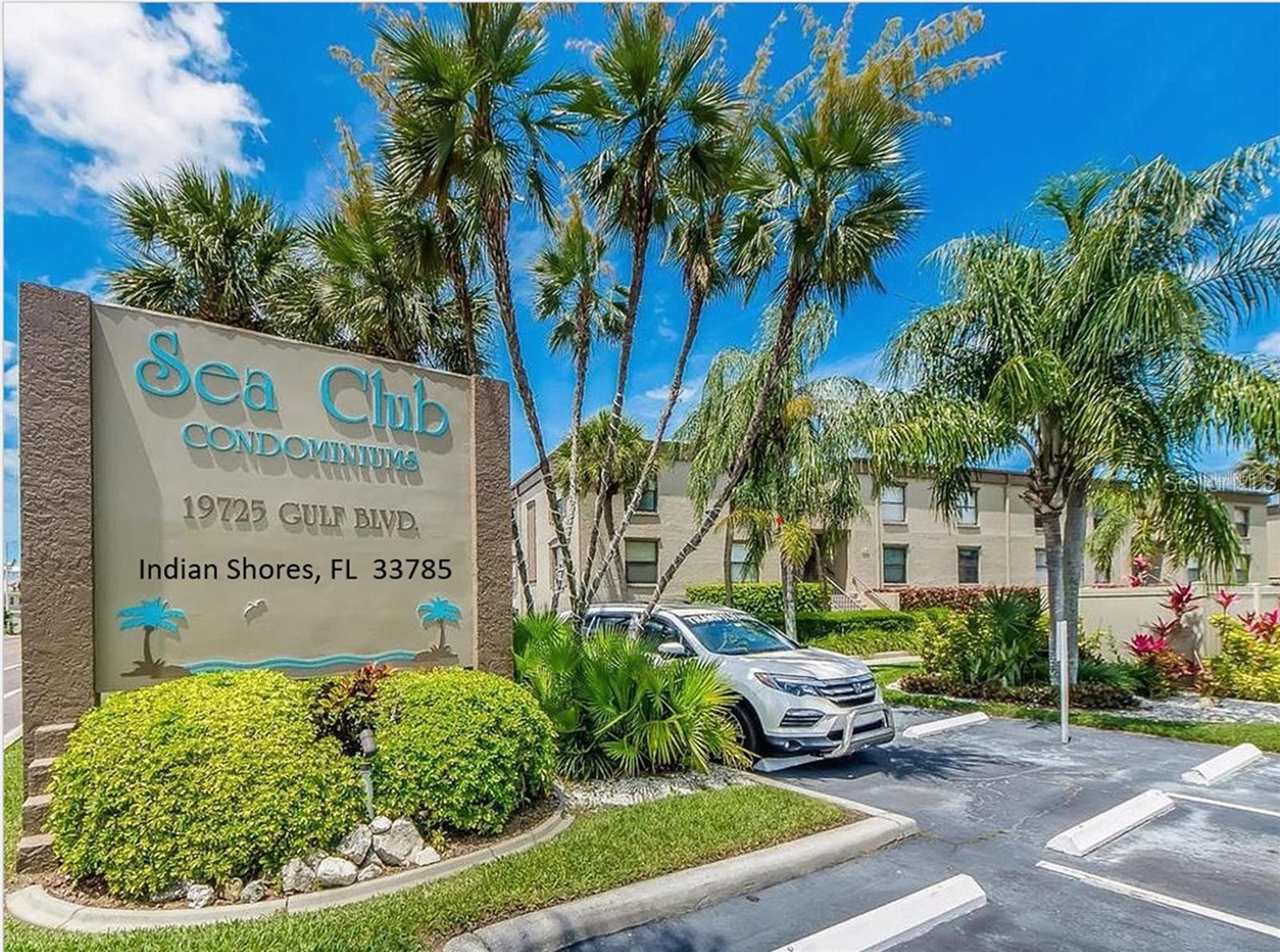 19725 Gulf Blvd #33, Sea Club Community Entrance