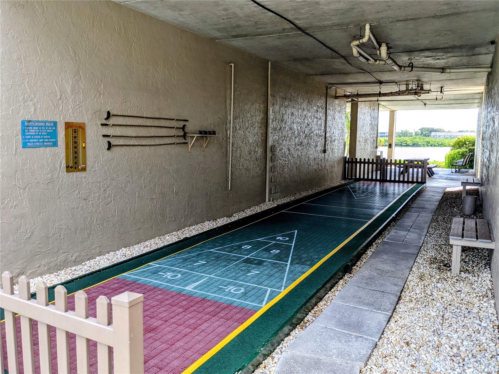 Sea Club Shuffleboard Court