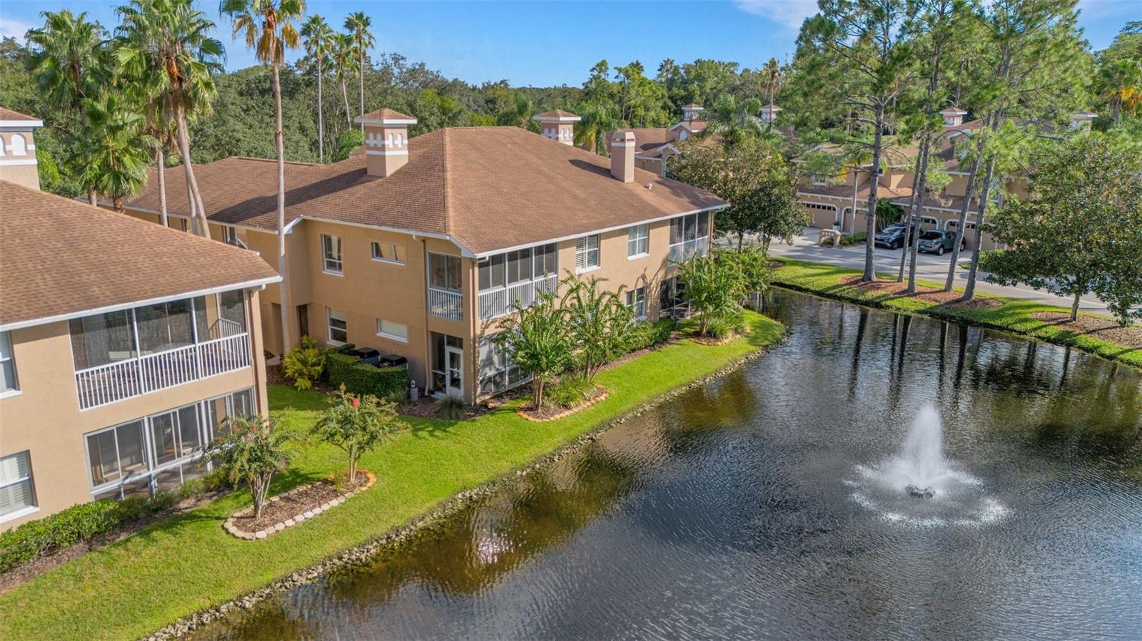 Pond-front community that had NO FLOODING during Hurricane Helene!