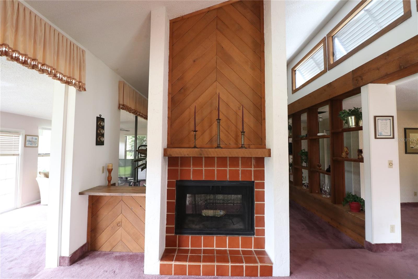 2 sided fireplace