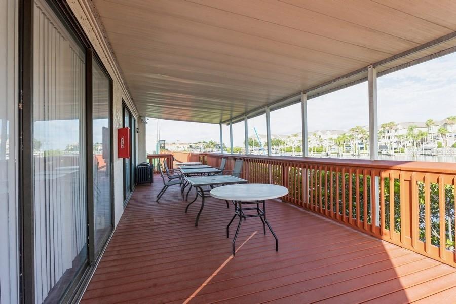 Deck at Clubhouse on Harbor Side