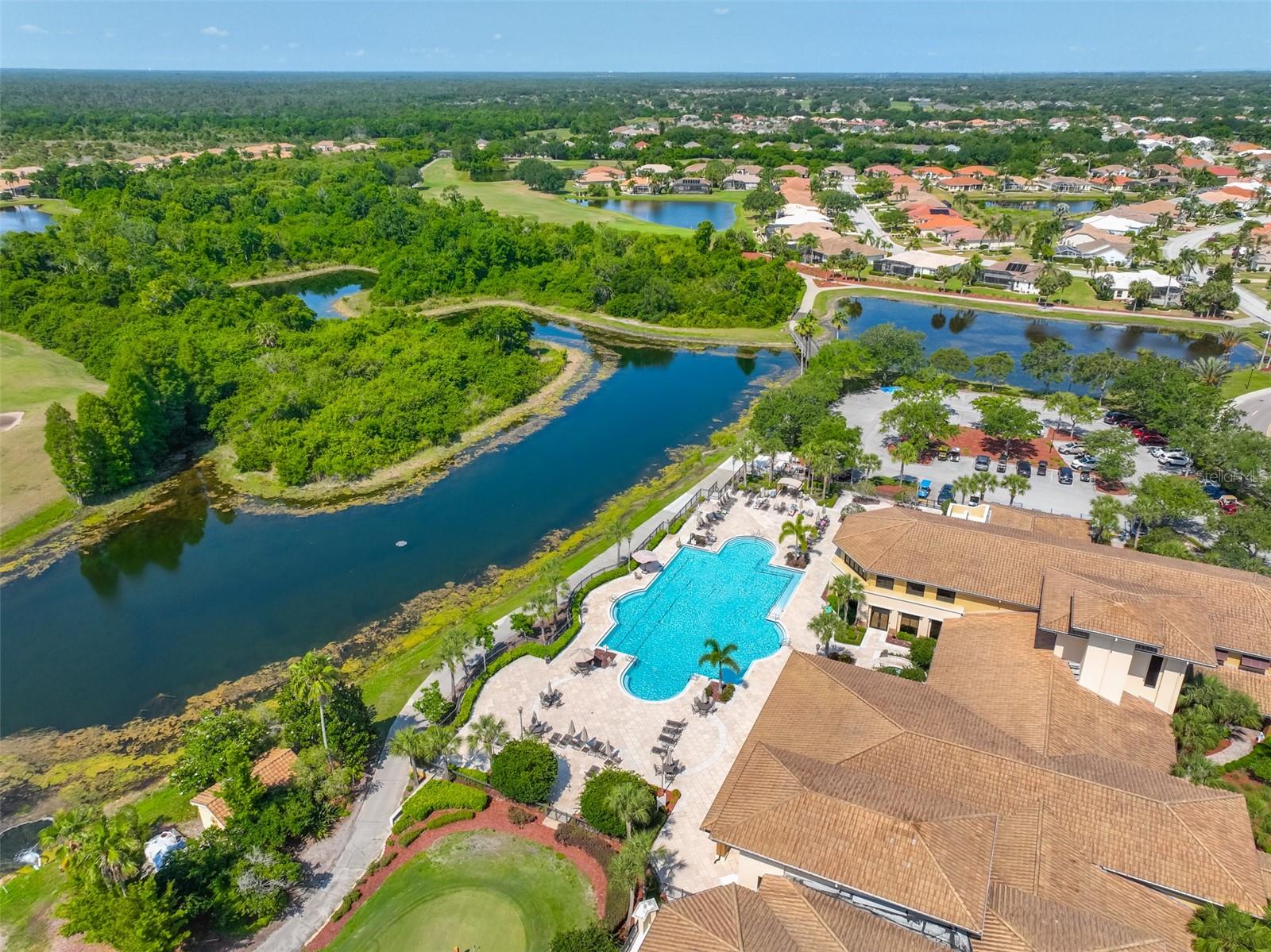 Ariel View of Clubhouse