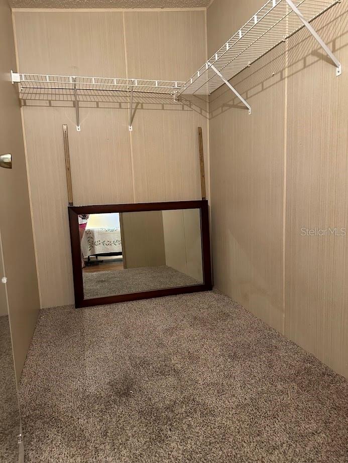 Second Bedroom walk in closet