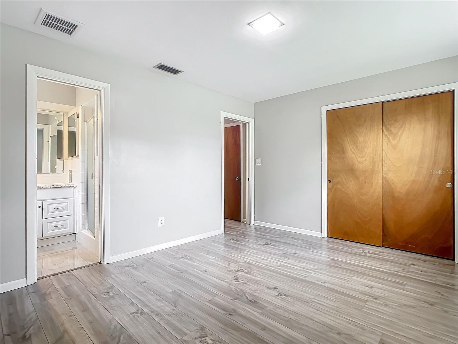 Primary bedroom with ensuite