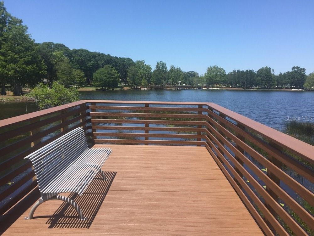 Dock at Crest Lake Park