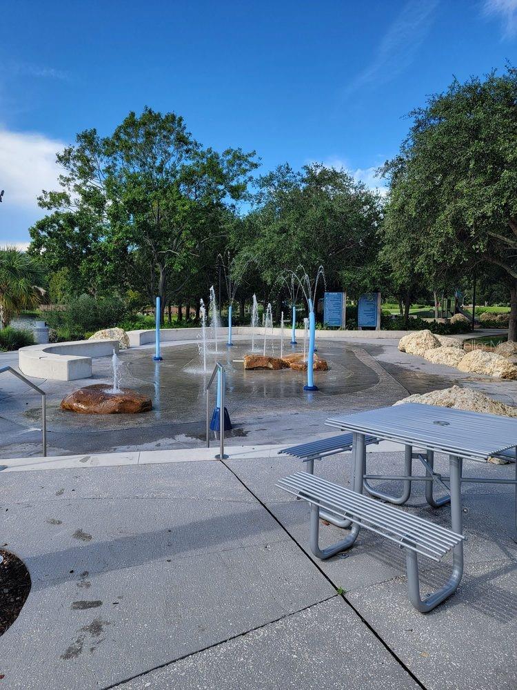 Splashpad at the park