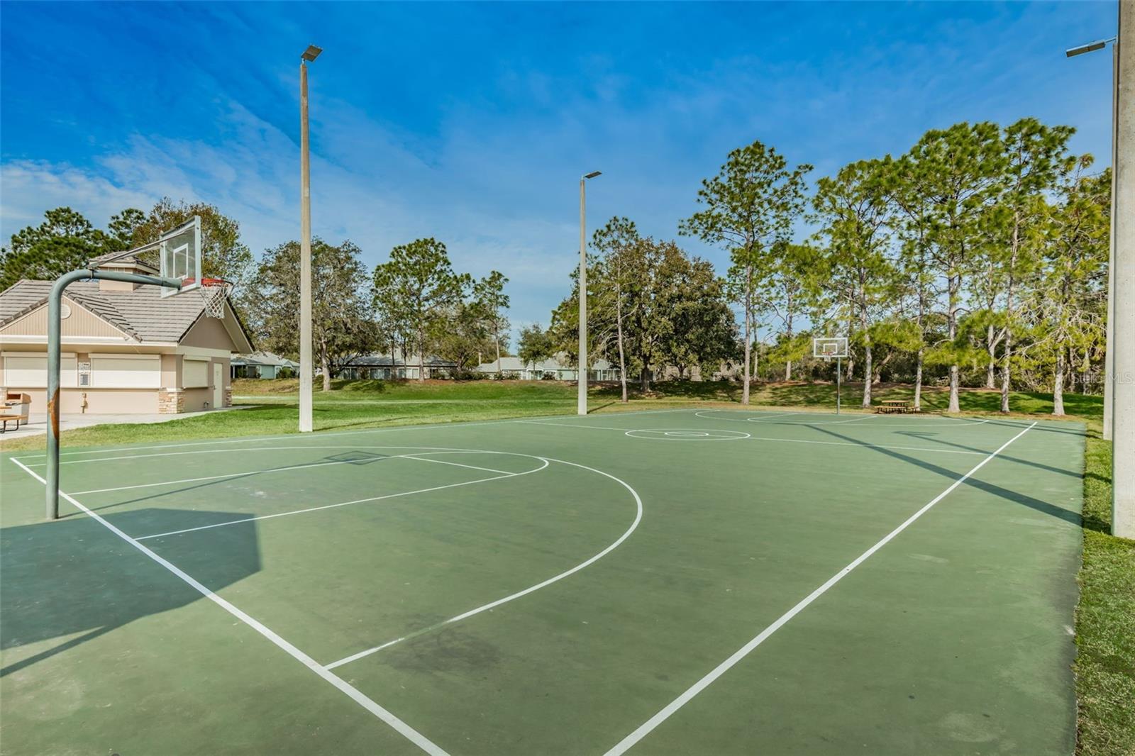 Osprey Club basketball courts