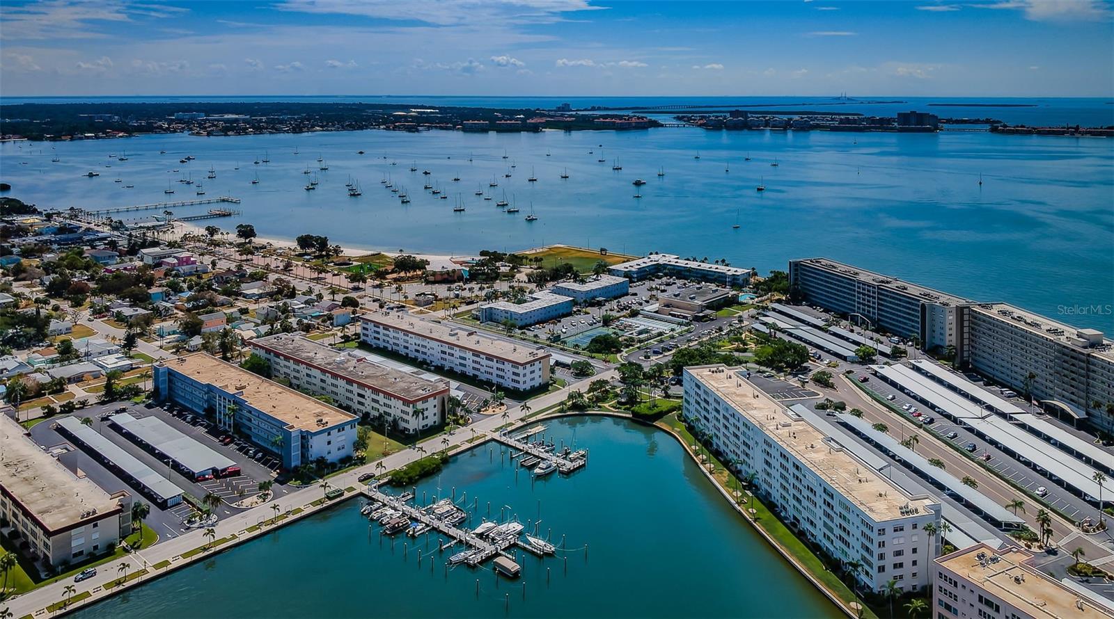 Town Shores of Gulfport Aerial