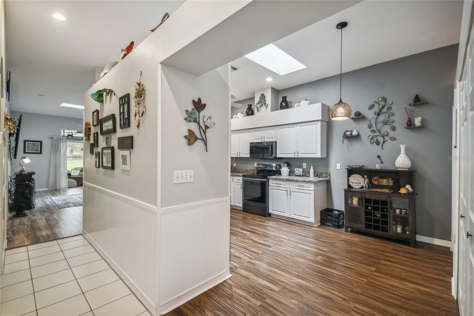 ENTRY INTO KITCHEN