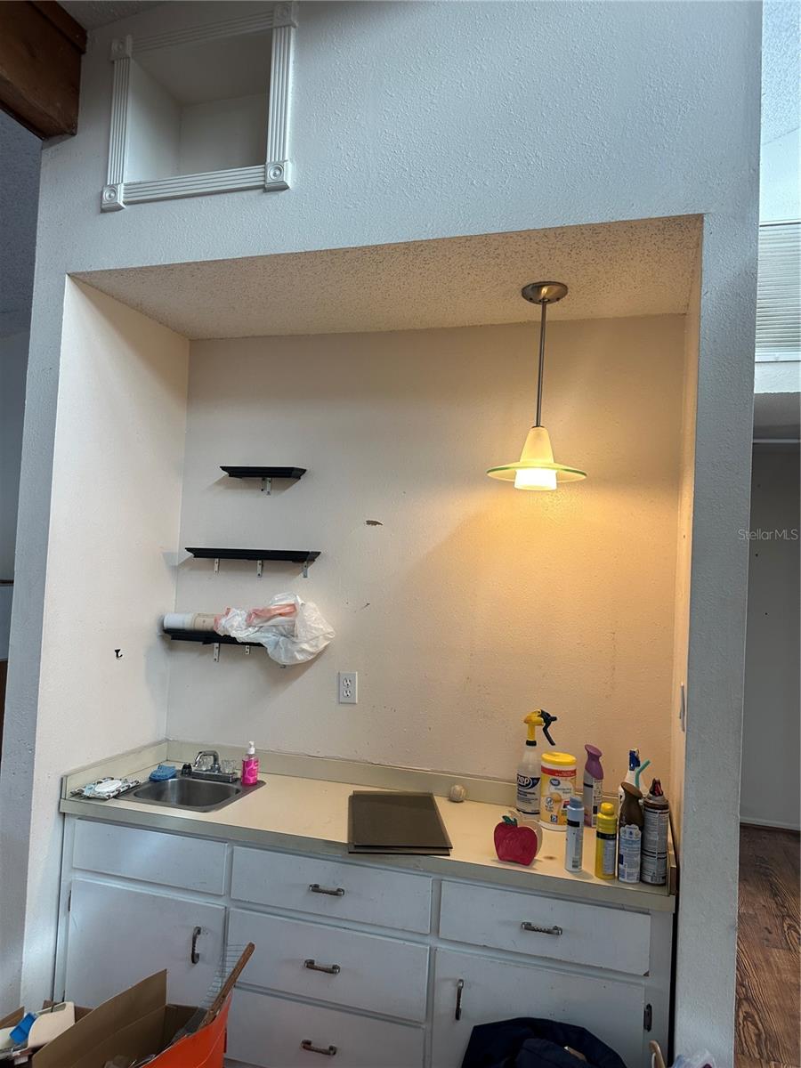 Wet Bar in Dining Room