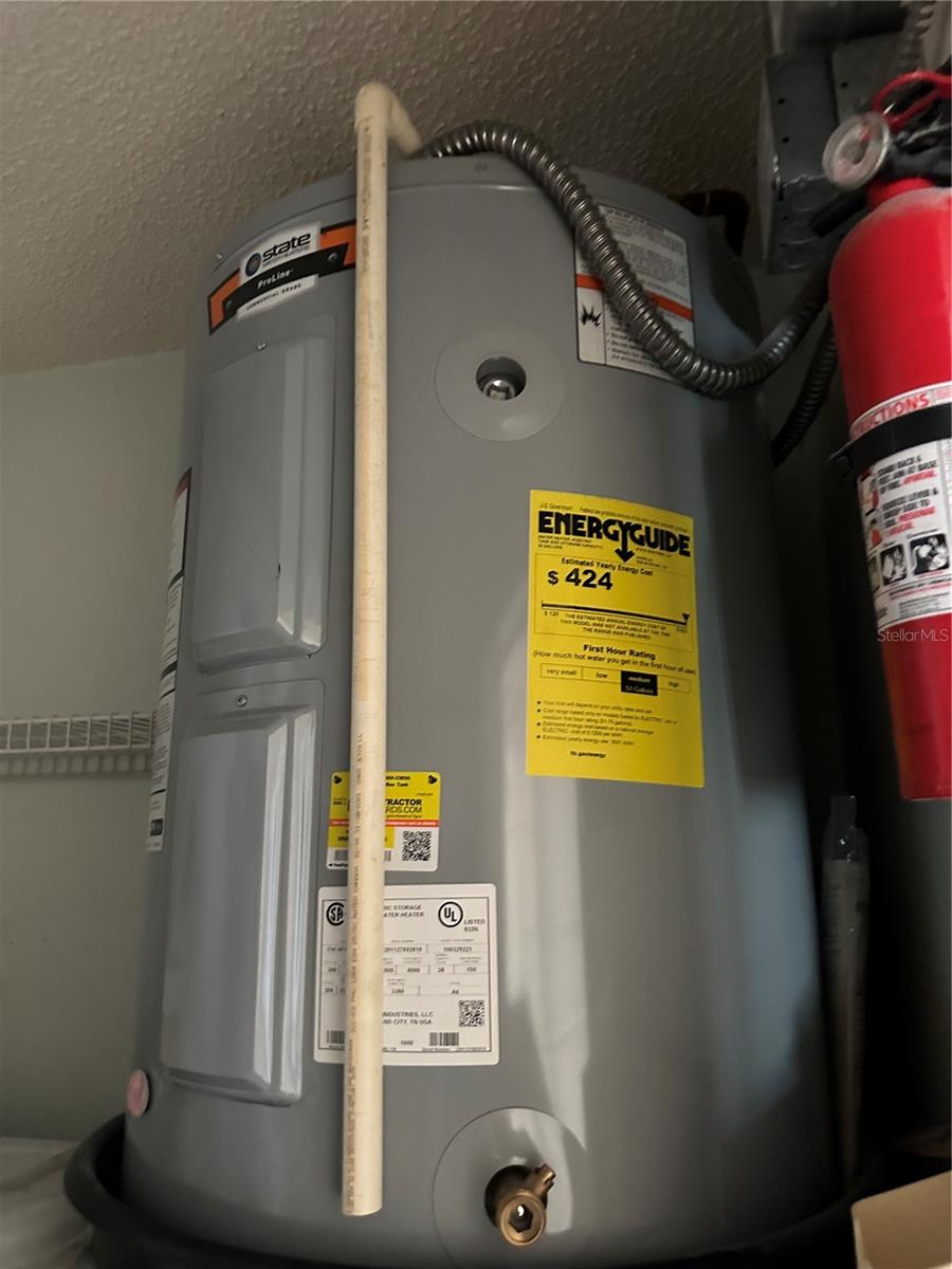 Water Heater 3 years old