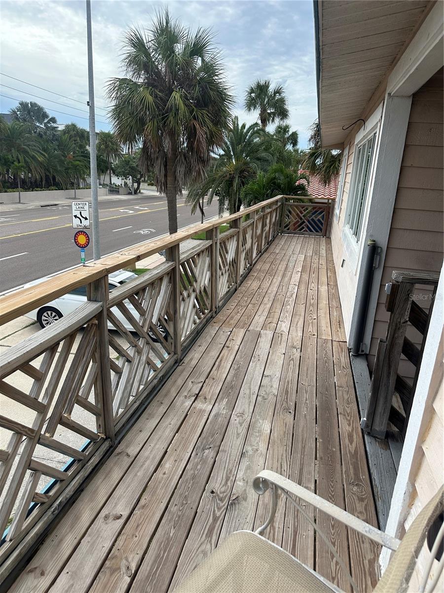 Front 45 ft Deck