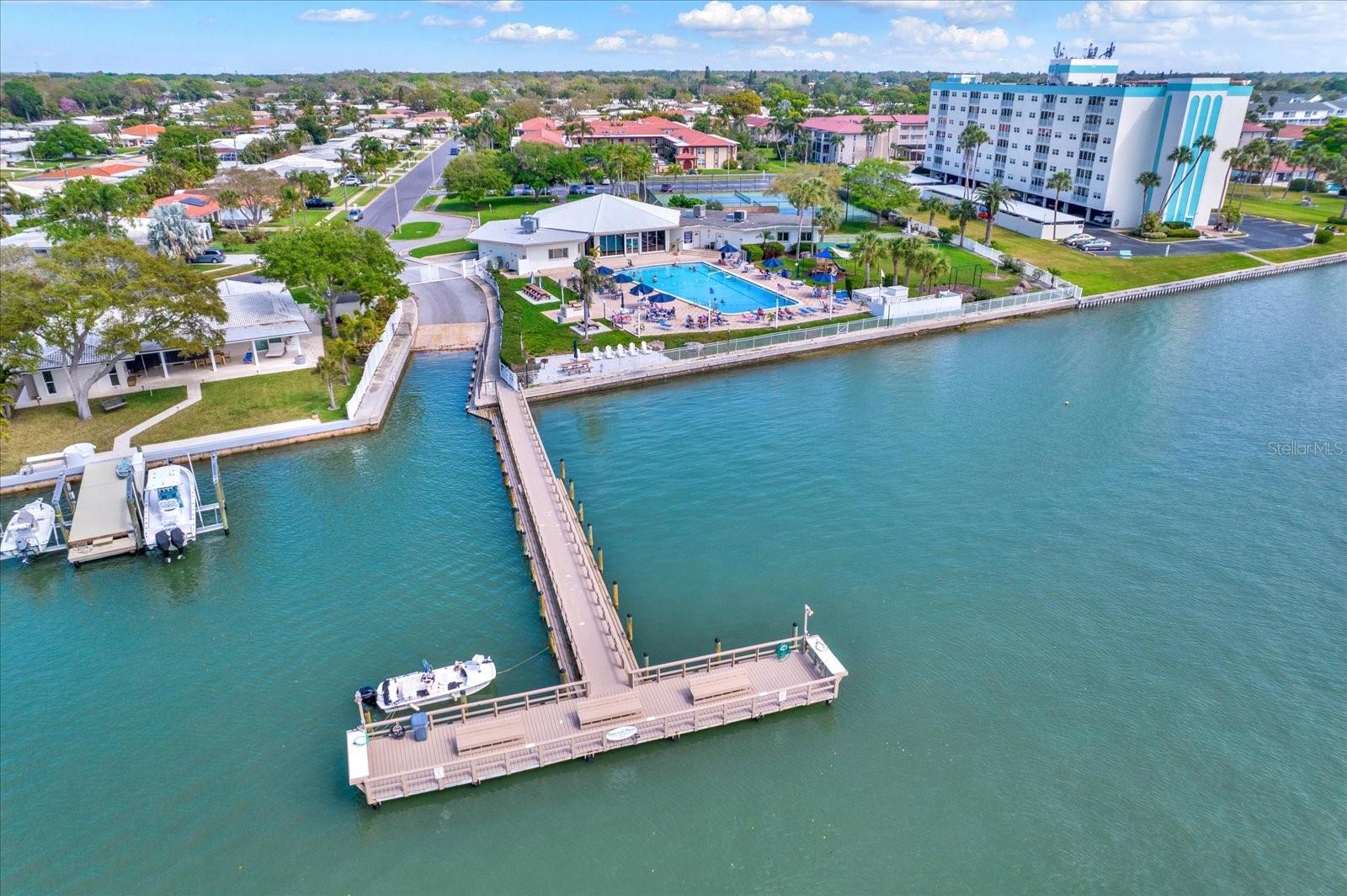 Deck and Boat Ramp