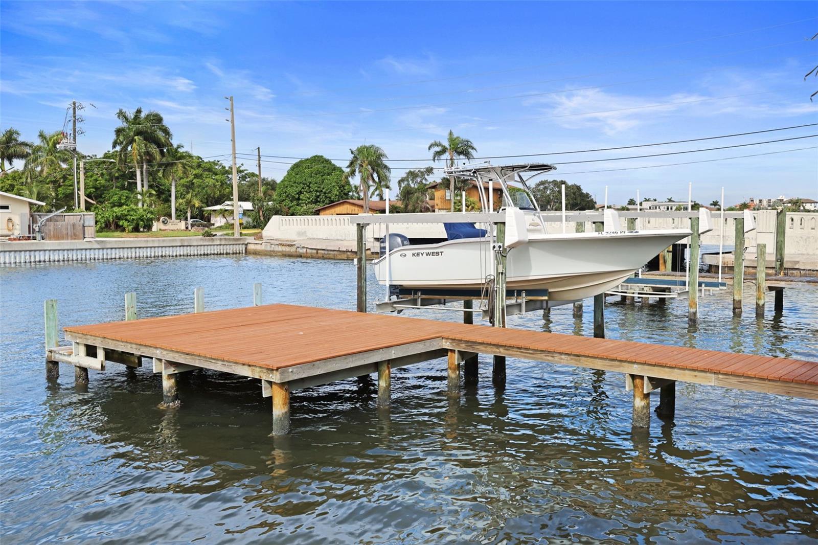 Boat Dock with 10,000 lbs. Lift