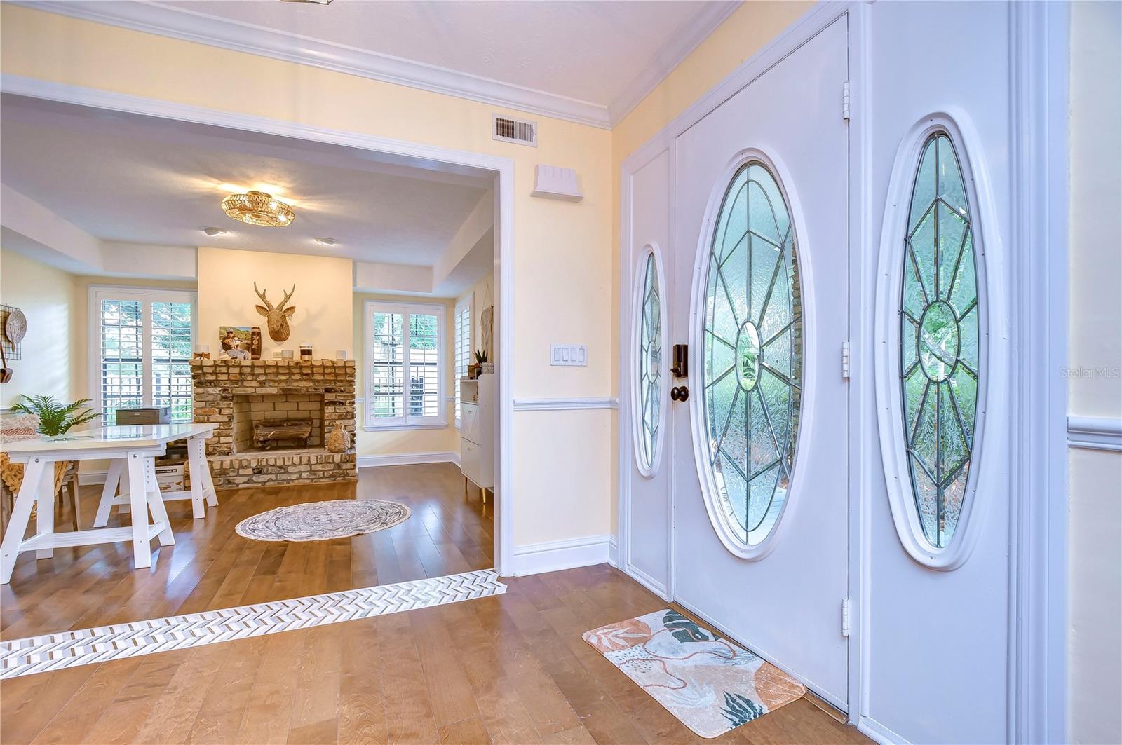 Foyer with tons of natural light!